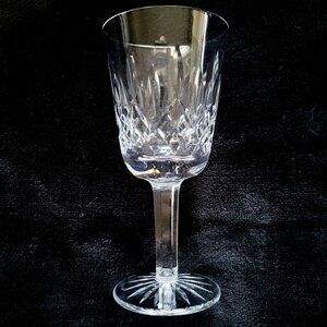 Vtg Waterford Crystal Lismore White Wine Glass 5 oz. 5.625", Waterford Lismore